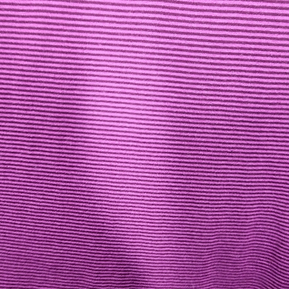 Title Nine Synergy Sweater Purple Striped Mock Neck Size XL - Picture 8 of 9